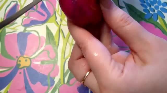 هنر میوه آرایی- هنرنمایی با تربچه