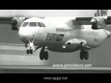 فرود بد و کانگورویی هواپیمای ATR-72