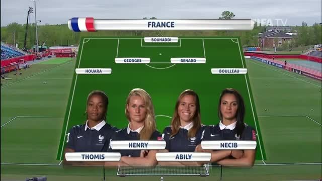 ترکیب : انگلیس VS فرانسه (جام جهانی زنان 2015 کانادا)