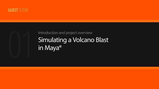 Digital Tutors - Simulating a Volcano Blast in Maya