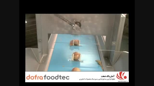 دستگاه پوست کنی پیاز ساخت شرکت Dofra