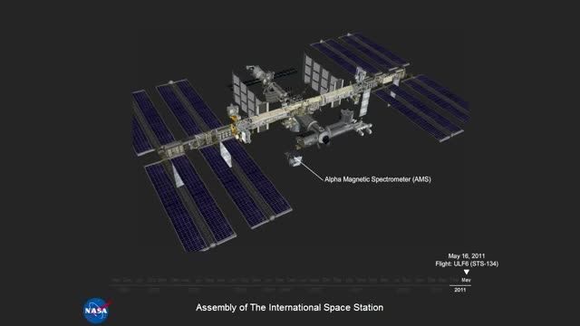 انیمیشنی از روند ساخته شدن ایستگاه فضایی