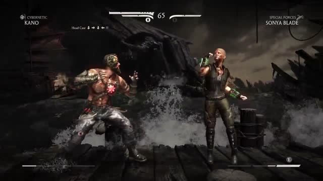 فیتالیتی Kano در Mortal Kombat X
