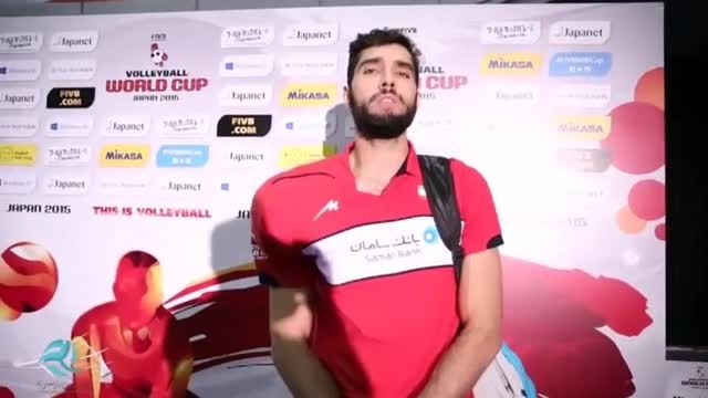اظهارات محمد موسوی بعد از مسابقه ایران و آرژانتین