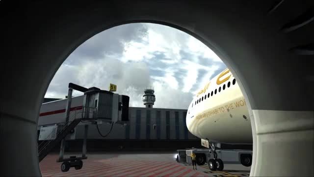 بوئینگ 777 هواپیمایی اتحاد در شبیه ساز الماس