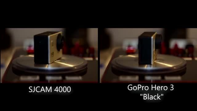 مقایسه SJCam 4000 با GoPro Hero 3 Black