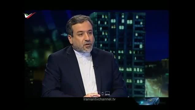گفتگوی هسته ای عباس عراقچی در برنامه زنده