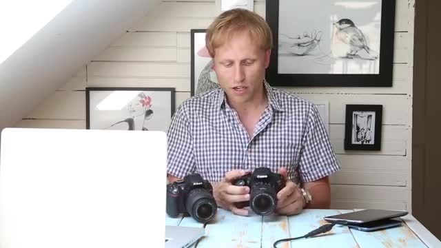 تفاوت بین دوربین های Nikon D5200  و Canon D700