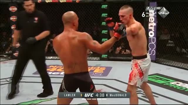 UFC 189 Lawler vs MacDonald 2 - Round 5 - CHAMPIONSHIP