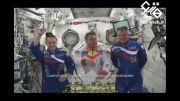 ویدئو/ رونمایی لوگو جام جهانی۲۰۱۸روسیه از ایستگاه فضایی