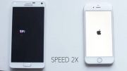 iPhone 6 vs Galaxy Note 4  _Speed Test
