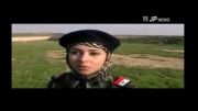 زنان سوری در صحنه دفاع در مقابل تروریستها