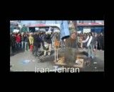 آتش زدن آبلیسک در تهران