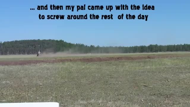 attempted to shoot a water jug at 1000 yards