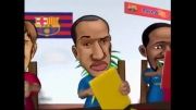 انیمیشن تیم بارسلونا