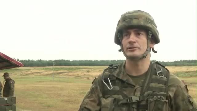 آموزش شلیک RPG به سربازان آمریکایی توسط سربازان لهستانی