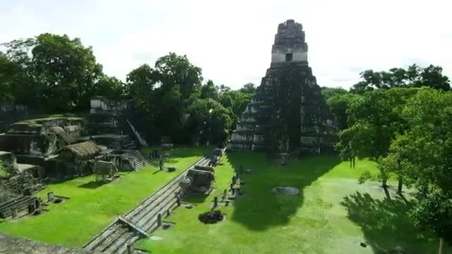شهر قدیمی Tikal متعلق به مایاها در گواتمالا