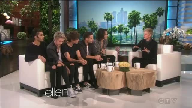 One Direction interview (Part 3) - Ellen TV show