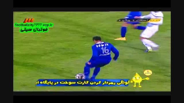 خلاصه بازی استقلال 1 - 0 پیکان (لیگ برتر ایران)