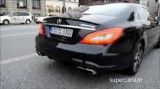 THE NEW Mercedes CLS 63 AMG - REVs + full throttle - YouTube