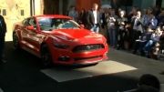 رونمایی فورد موستانگ-2015 Ford Mustang reveal Los Angele