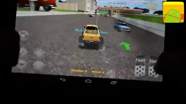 گیم پلی بازی اندرویدی RC Mini Racers