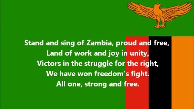 سرود ملی زامبیا Zambia