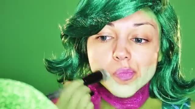 Inside Out - Disgust MAKEUP