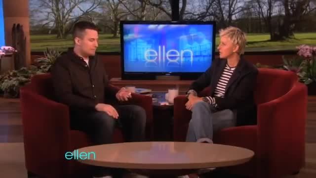شعبده بازی جالب در  Ellen show