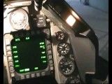 راه اندازی جنگنده اف16 از داخل کاکپیت
