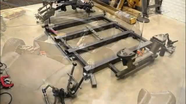 ساخت خودرو شبلی کبرا با پرینتر سه بعدی