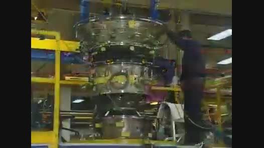 مراحلی از ساخت موتور هواپیما در چند دقیقه