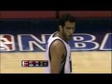 Hamed Haddadi Takes Down Lebron James