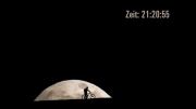 دوچرخه سواری در ماه شاهکارعکاس ازماه