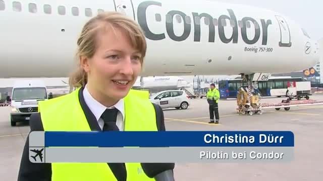 زنان خلبان Lufthansa