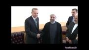 آقای روحانی با رئیس جمهور ترکیه دیدار کردند