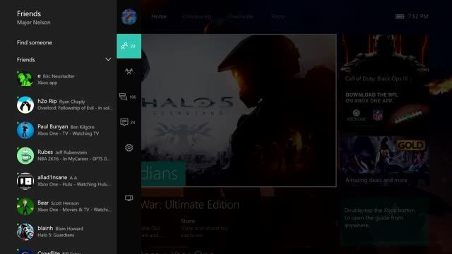The Guide on the New Xbox One Experience