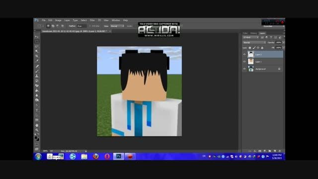 minecraft players head avatar {alireza2003} :D