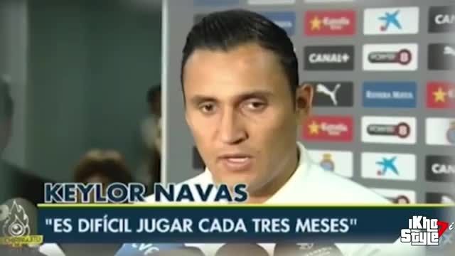 مصاحبه کیلور ناواس بعد از بازی اسپانیول