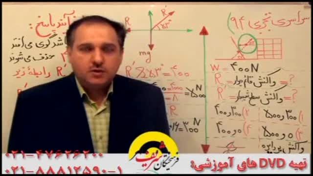 امپراطور فیزیک کشور|دینامیک کنکور94|مهندس دربندی|قسمت۱