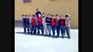 رقص بچه های لر در مدرسه