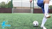 آموزش فوتبال | شوت پشت پای پیشرفته