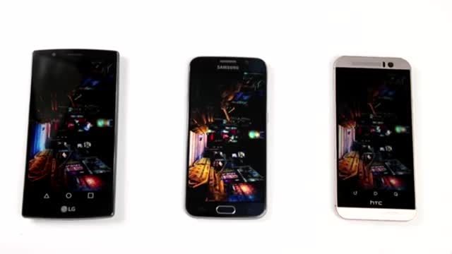 تست داغ شدن گوشی های LG G4، Galaxy S6 و HTC One M9