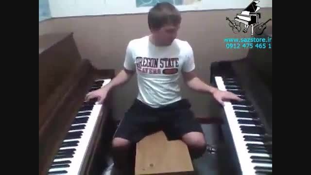 پیانو زدن با دو دست