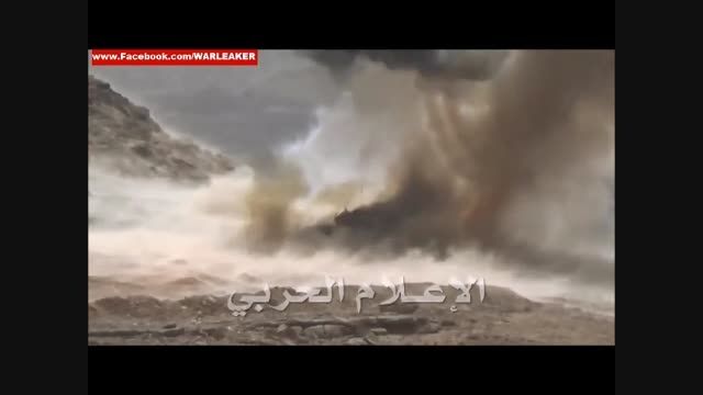 شیعیان یمن یک تانک M60 Patton  ال سعودی رو منهدم کردند