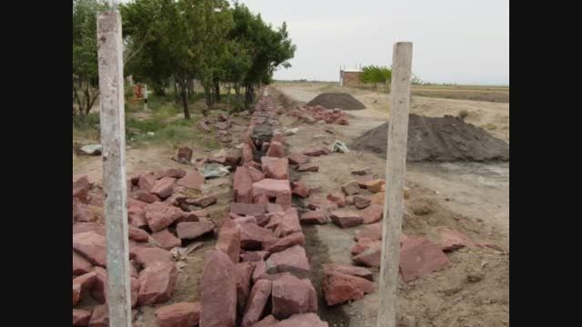 پروژه بهسازی فضای سبز روستای نریمانی