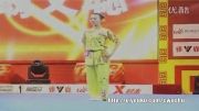 ووشو ، اجرای فرم  Nanquan توسط قهرمان چانگ بانوان چین