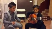 گیتار نوازی بسیار زیبای بچه...فلامینکو...