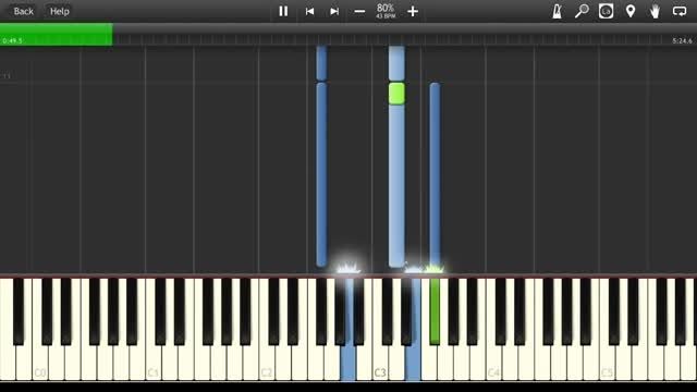 Modern Talking - Can&#039;t Let You Go [Synthesia Tutorial]