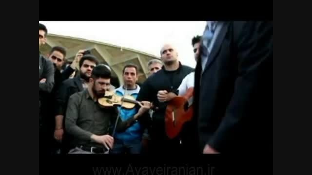 گزارش آوای ایرانیان از آخرین کنسرت خیابانی مجید خراط ها